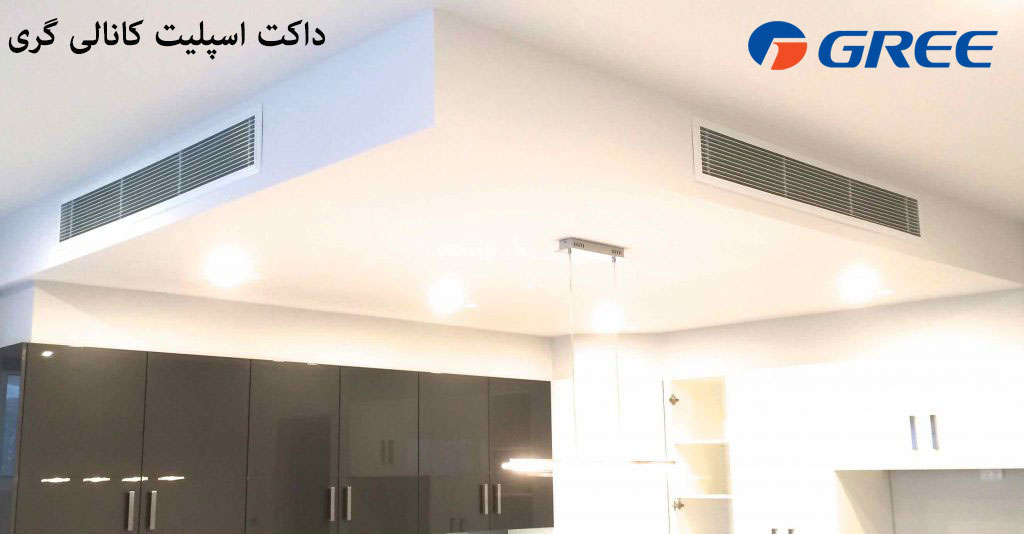 داکت اسپلیت کانالی گری 36000 اینورتر