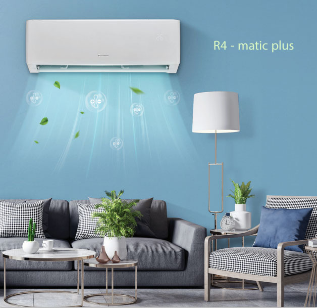 کولر گازی گری ار فور ماتیک پلاس R4 - matic