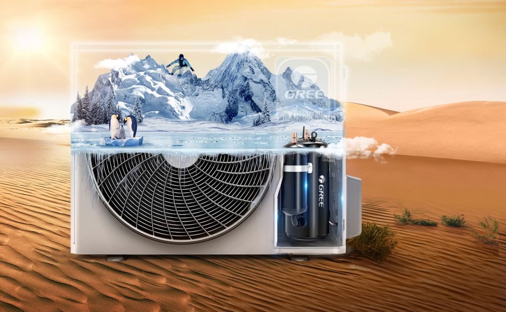 کولر گازی و اسپلیت گری 24000 ار فور ماتیگ پلاس